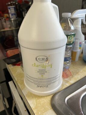 Soma Clarifying Shampoo White Bottle